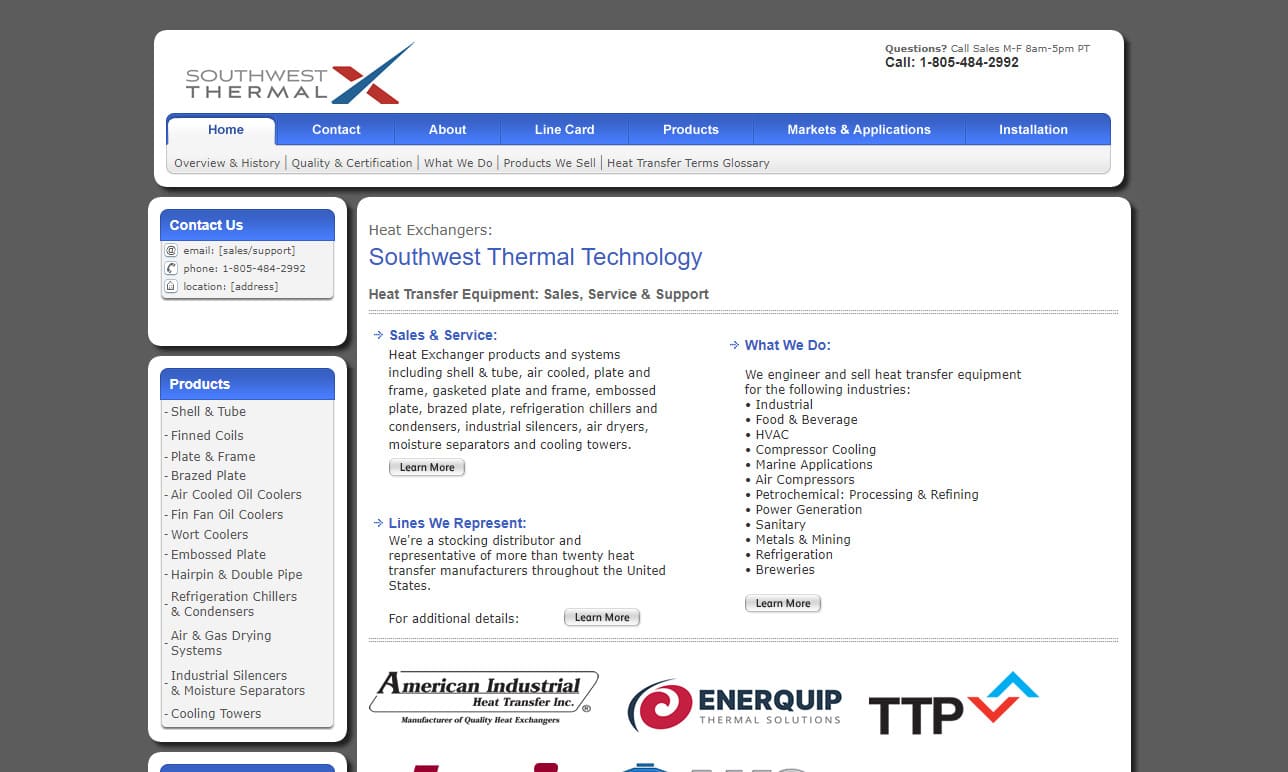 Southwest Thermal Technology Inc.